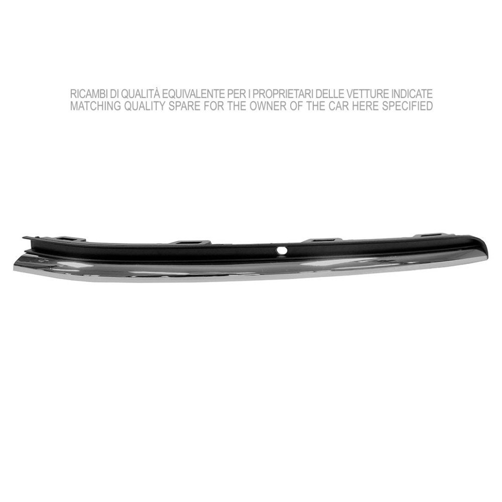 Compra MOLDURA SUPERIOR IZQUIERDO NEGRO/CROMADO PARAGOLPES DELANTERO VW VW GOLF VII 2017.01- al mejor precio en todocarrocería.c
