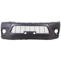 Compra PARAGOLPES DELANTERO NEGRO C/REJILLA INFERIOR 2WD TOYOTA TOYOTA HILUX 16- al mejor precio en todocarrocería.com
