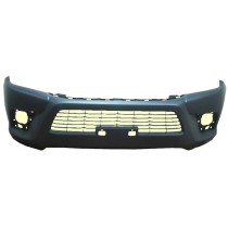 Achetez PARE-CHOCS AVANT NOIR AVEC GRILLE INFÉRIEURE 4WD TOYOTA TOYOTA HILUX 16- au meilleur prix sur todocarrocería.com