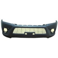 Compra PARAGOLPES DELANTERO NEGRO C/REJILLA INFERIOR 4WD TOYOTA TOYOTA HILUX 16- al mejor precio en todocarrocería.com