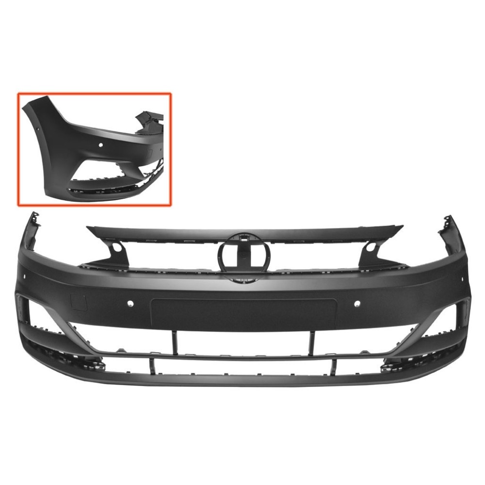Achetez le BOUCLIER AVANT P/P C/6 TROU CAPTEUR VW VW POLO 2017.09- au meilleur prix sur todocarrocería.com.