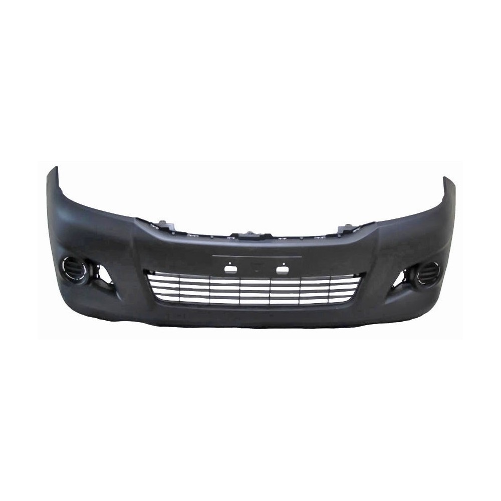 Compra PARAGOLPES DELANTERO S/FUROS ABA NEGRO C/REJILLA INFERIOR 2WD TOYOTA TOYOTA HILUX 11- al mejor precio en todocarrocería.c