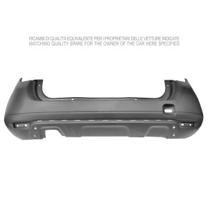 Compra PARAGOLPES TRASERO P/P C/FUROS SPOILER TRASERO DACIA DACIA DUSTER 10- al mejor precio en todocarrocería.com