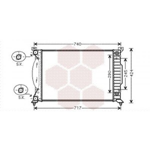 Achetez RADIATEUR AUDI AUDI A4 2.0 TDI 04- au meilleur prix sur todocarrocería.com
