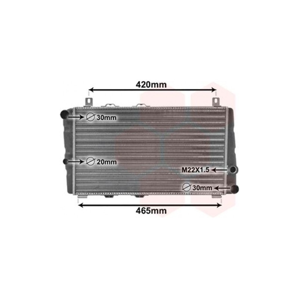 Achetez RADIATEUR SKODA SKODA FELICIA 1.3 95- au meilleur prix sur todocarrocería.com