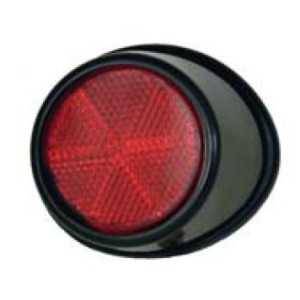 Compra REFLETOR IZQUIERDO REDONDO PARAGOLPES TRASERO(CX/METAL) MITSUBISHI MITSU L200 96- al mejor precio en todocarrocería.com