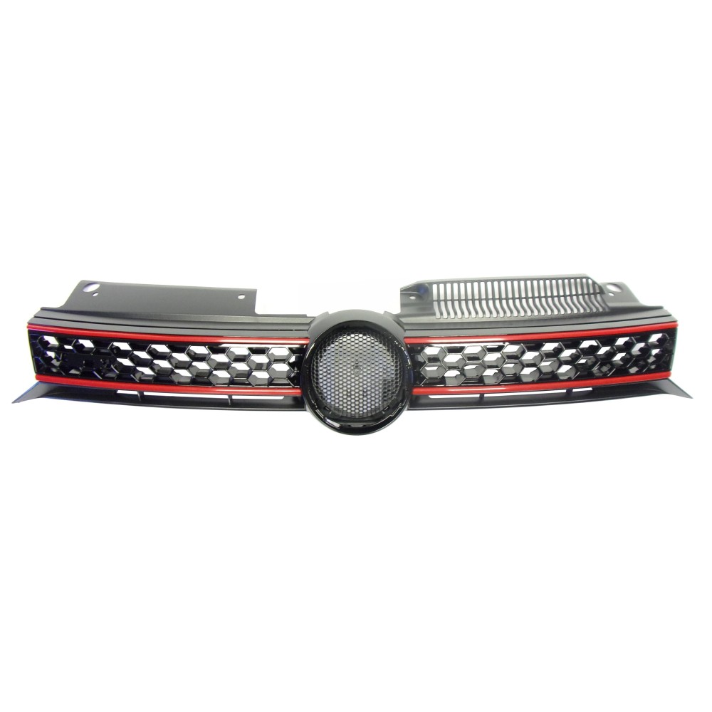 Achetez GRILLE (AVEC MOULURE CHROMÉE + BANDEAU ROUGE) M/BLUEMOTION VW VW GOLF VII GTD/GTI 13- au meilleur prix sur todocarrocerí