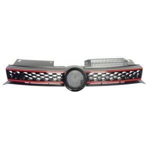 Achetez GRILLE (AVEC MOULURE CHROMÉE + BANDEAU ROUGE) M/BLUEMOTION VW VW GOLF VII GTD/GTI 13- au meilleur prix sur todocarrocerí