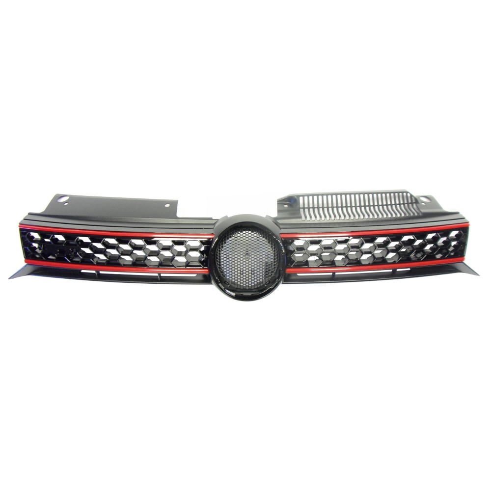 Achetez GRILLE (AVEC MOULURE ROUGE MOD-GTI) VW VW GOLF GTI 08- au meilleur prix sur todocarrocería.com
