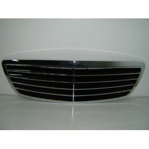 Compra REJILLA (COMPLETA)(CROMADA/NEGRO) MERCEDES MERCEDES S W220 02- (S350) al mejor precio en todocarrocería.com