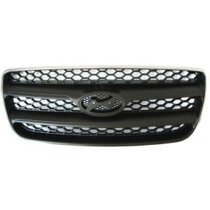 Compra REJILLA (NEGRO)(C/ARO CROMADO) HYUNDAI HYUNDAI SANTA FE 2006- al mejor precio en todocarrocería.com