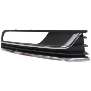 Compra REJILLA DERECHA PARAGOLPES DELANTERO (C/FURO FAROIS)(C/2FRISOS CROMADOS) VW VW PASSAT 10- al mejor precio en todocarrocer