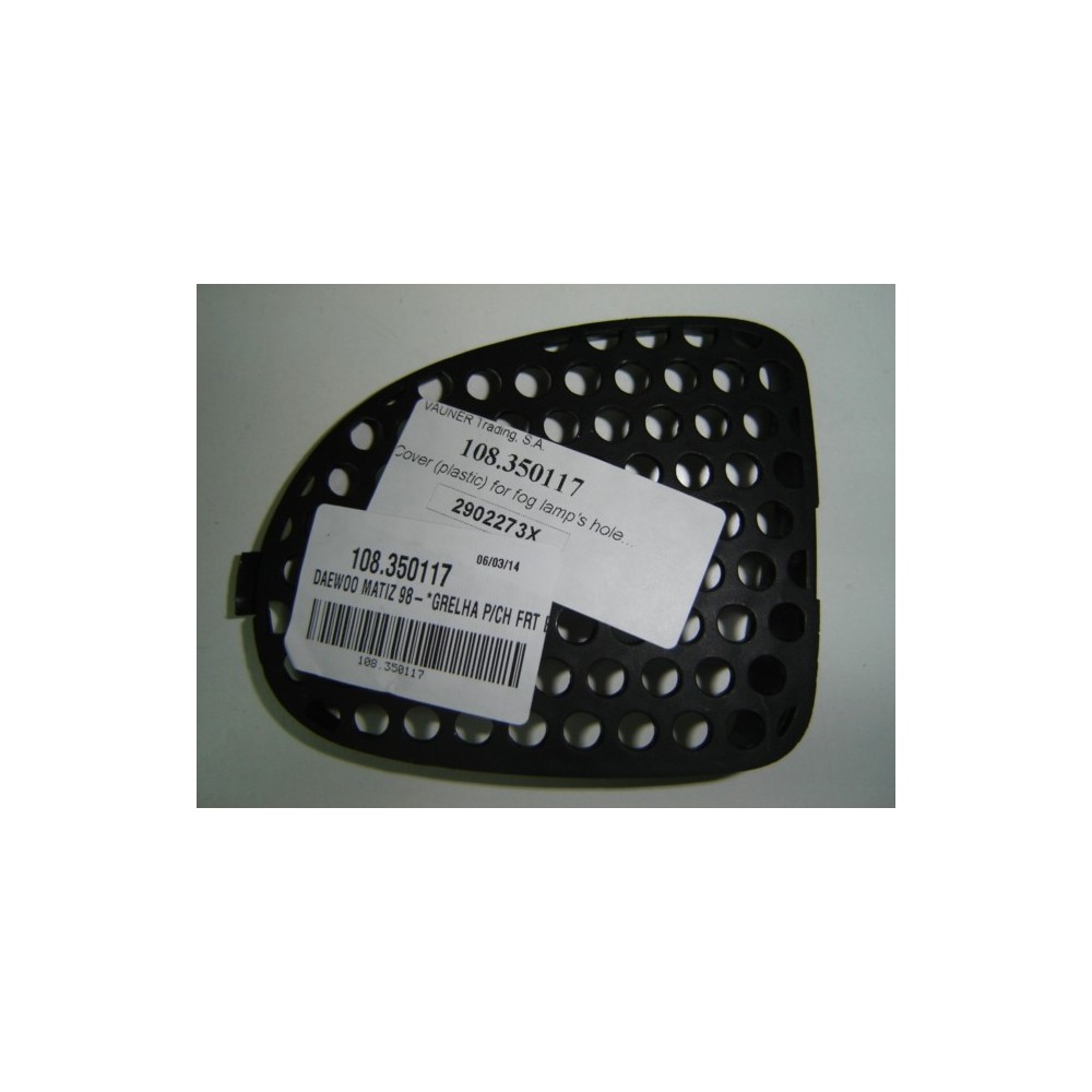 Achetez GRILLE GAUCHE PARE-CHOCS AVANT DAEWOO DAEWOO MATIZ 98- au meilleur prix sur todocarrocería.com
