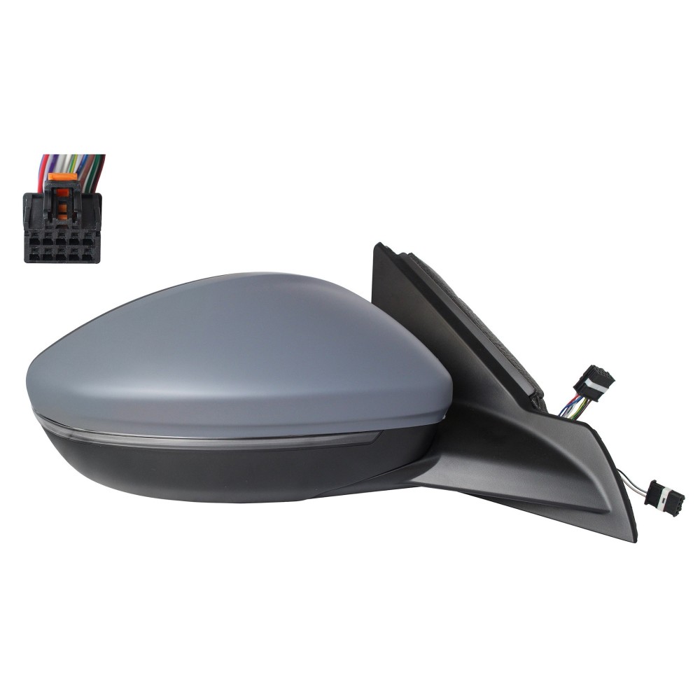 Compra RETROVISOR DERECHO EL TER CONVEXO ABATIBLE C/PI L/COR C/S/TEMP 10+2PIN PEUGEOT PEUGEOT 208/CORSA 2019.11- al mejor precio