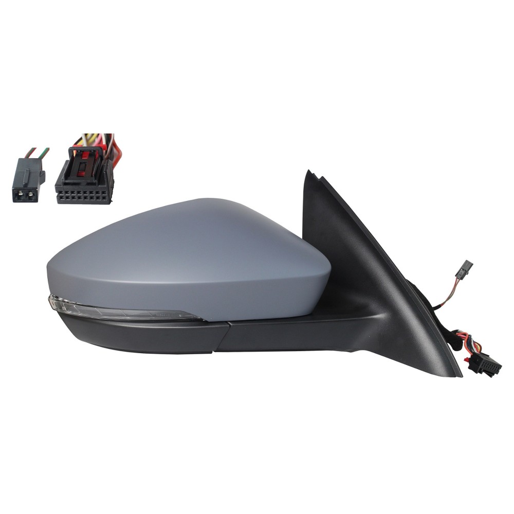 Compra RETROVISOR DERECHO EL TÉRMICO ABATIBLE C/PIS L/CORT CONVEXO ELETROCHRO 11PIN SKODA SKODA OCTAVIA 2017.01- al mejor precio