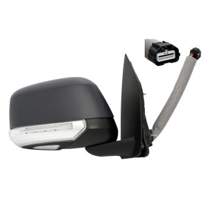 Compra RETROVISOR DERECHO EL TÉRMICO CONVEXO P/P C/PISCA C/LUZ CORT 9PI NISSAN NISSAN NAVARA 07- al mejor precio en todocarrocer