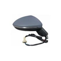 Compra RETROVISOR DERECHO ELE P/P CONVEXO TER ABATIBLE MEM C/PIS L/CORT 15 PINES VW VW GOLF VII SW 14- al mejor precio en todoca