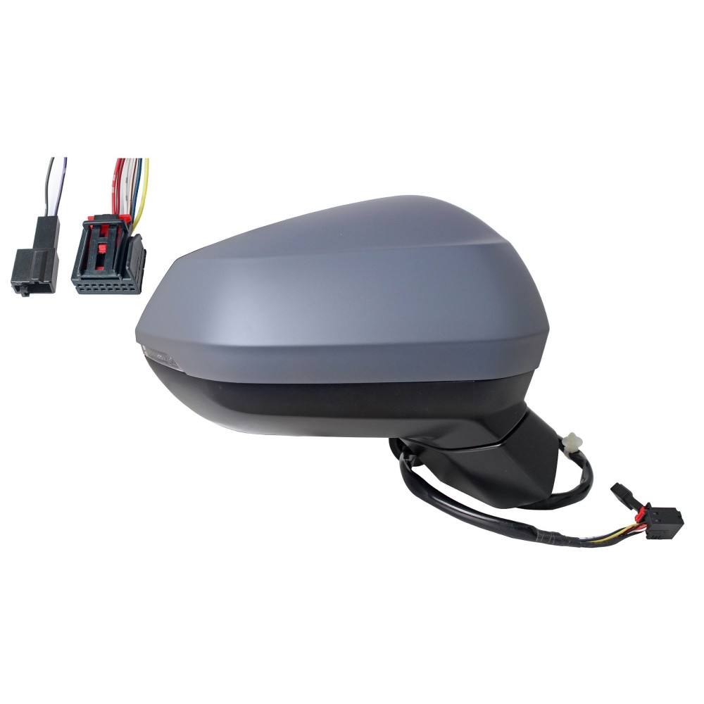 Compra RETROVISOR DERECHO ELE P/P TER ABATIBLE MEM C/PIS CONVEXO ANG/MOR ANT/ENC 14+2PIN AUDI AUDI Q2 2016.06- al mejor precio e