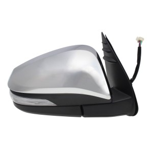 Compra RETROVISOR DERECHO ELÉCTRICO CONVEXO CROMADO ABATIBLE C/PIS TOYOTA TOYOTA HILUX 16- al mejor precio en todocarrocería.com