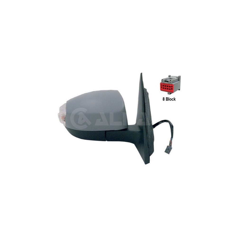Achetez RÉTROVISEUR DROIT ÉLECTRIQUE CONVEXE THERMIQUE POUR RABATTABLE AVEC CLIGNOTANT LUMIÈRE DE COURTOISIE 8 BROCHES FORD FORD