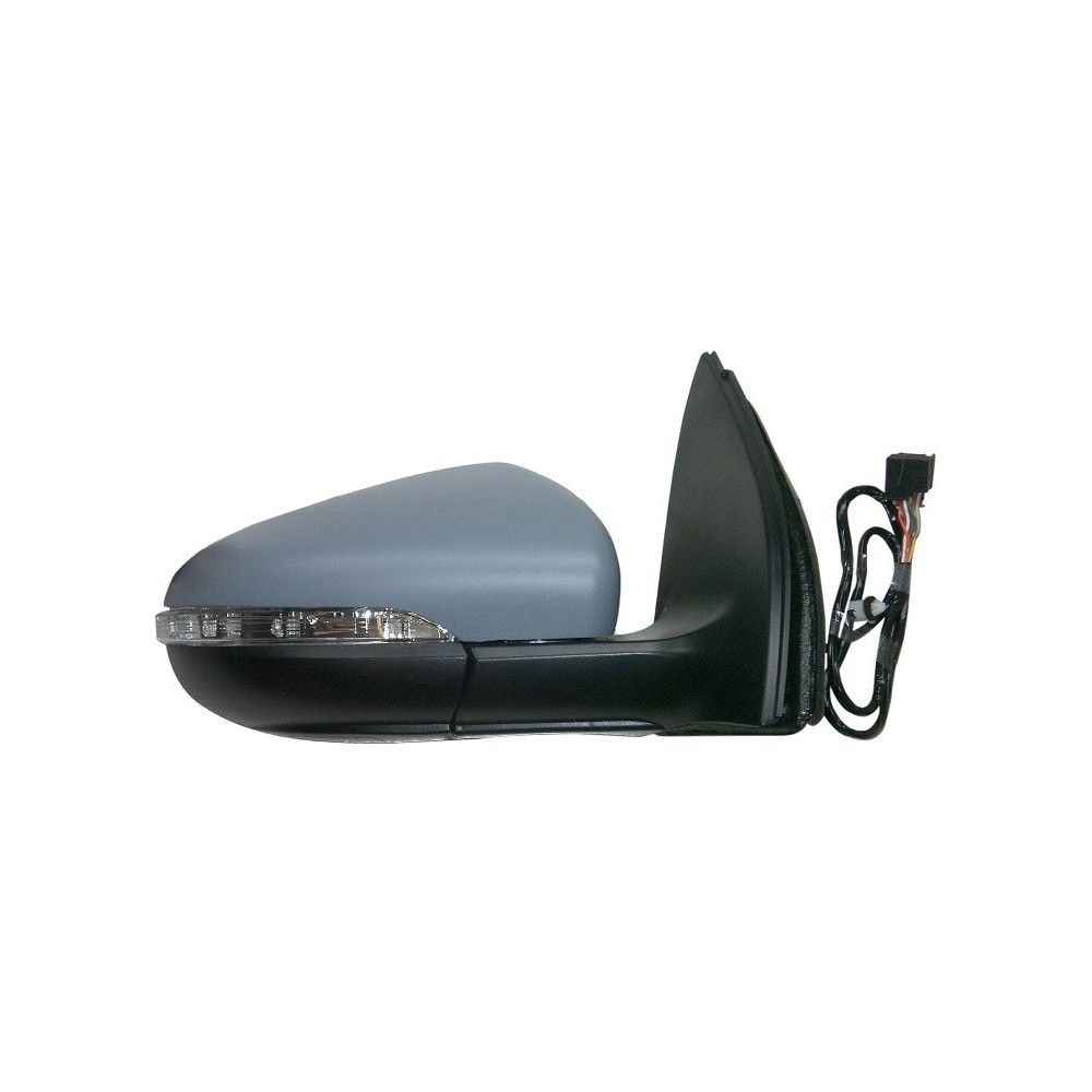 Compra RETROVISOR DERECHO ELÉCTRICO P/P CONVEXO TÉRMICO ABATIBLE MEM C/PIS L/CORT 13 PIN VW VW GOLF 08- al mejor precio en todoc