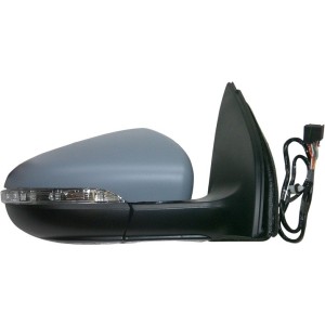 Compra RETROVISOR DERECHO ELÉCTRICO P/P CONVEXO TÉRMICO ABATIBLE MEM C/PIS L/CORT 13 PIN VW VW GOLF 08- al mejor precio en todoc