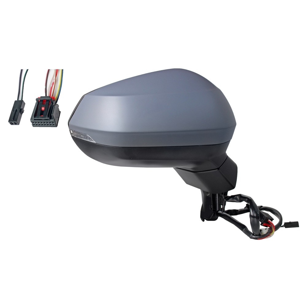Compra RETROVISOR DERECHO ELÉCTRICO P/P TÉRMICO C/PISCA CONVEXO 6+2PIN AUDI AUDI Q3 2018.07- al mejor precio en todocarrocería.c