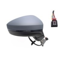 Compra RETROVISOR DERECHO ELÉCTRICO TÉRMICO P/P ABATIBLE MEM C/PISCA LUZ/CORT CONVEXO 15 PINESS VW VW TIGUAN 16- al mejor precio