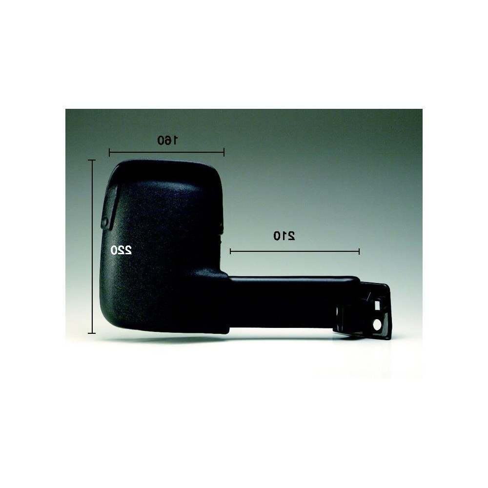 Compra RETROVISOR DERECHO MANUAL BRAZO LARGO FORD FORD TRANSIT 91- al mejor precio en todocarrocería.com