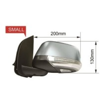 Achetez RÉTROVISEUR GAUCHE THERMIQUE CONVEXE CHROME AVEC CLIGNOTANT AVEC FEU DE ROUTE 9 BROCHES NISSAN NAVARA 07- au meilleur pr
