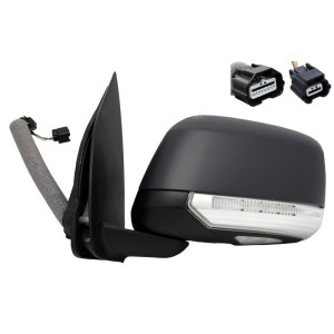 Compra RETROVISOR IZQUIERDO EL TÉRMICO CONVEXO P/P C/PISCA MEM ABATIBLE C/LUZ CORT NISSAN NISSAN NAVARA 07- al mejor precio en t