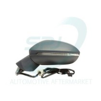 Achetez RÉTROVISEUR GAUCHE ÉLECTRIQUE RÉTRACTABLE CHAUFFANT AVEC CLIGNOTANT ANGLE MORT VW GOLF VII SPORTSVAN 14- au meilleur pri