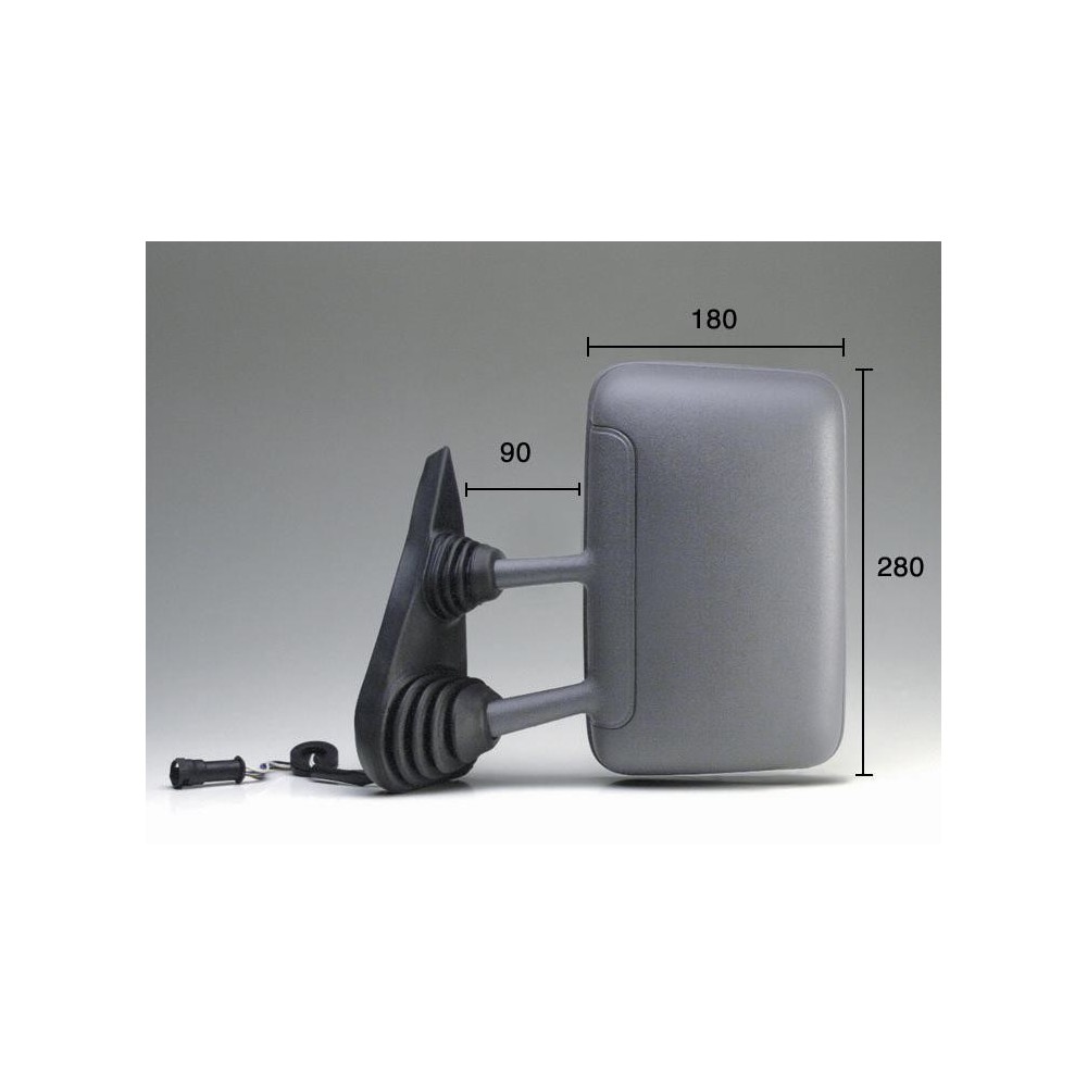 Compra RETROVISOR IZQUIERDO ELÉCTRICO (BRAZO CORTO) IVECO IVECO DAILY 90- al mejor precio en todocarrocería.com