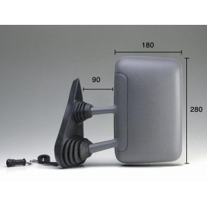 Compra RETROVISOR IZQUIERDO ELÉCTRICO (BRAZO CORTO) IVECO IVECO DAILY 90- al mejor precio en todocarrocería.com