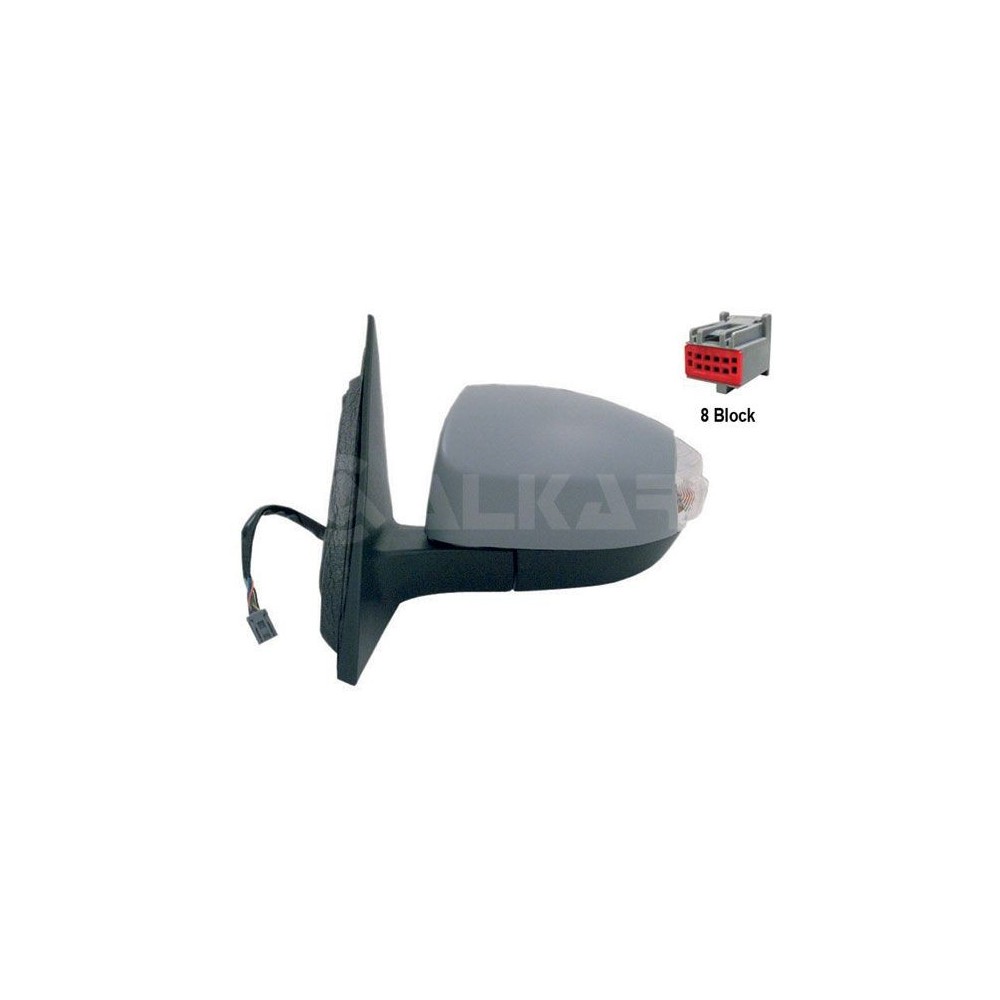 Achetez RÉTROVISEUR ÉLECTRIQUE GAUCHE ASPHÉRIQUE THERMIQUE POUR RABATTABLE AVEC CLIGNOTANT LUMIÈRE DE COURTOISIE 8 BROCHES FORD 