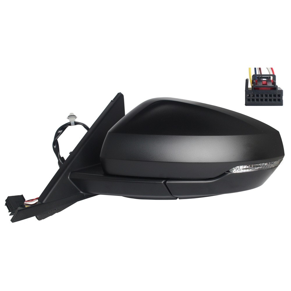 Compra RETROVISOR IZQUIERDO ELÉCTRICO P/P ASFÉRICO TÉRMICO C/PIS 6PIN AUDI AUDI A1 2018.07- al mejor precio en todocarrocería.co