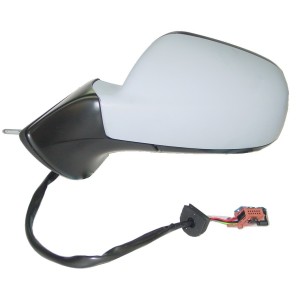 Compra RETROVISOR IZQUIERDO ELÉCTRICO P/P CONVEXO TÉRMICO ABATIBLE AZUL PEUGEOT PEUGEOT 407 04- al mejor precio en todocarrocerí