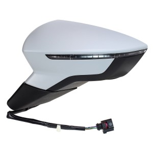 Compra RETROVISOR IZQUIERDO ELÉCTRICO P/P CONVEXO TÉRMICO ABATIBLE C/PIS 8PIN SEAT SEAT LEON 12- al mejor precio en todocarrocer