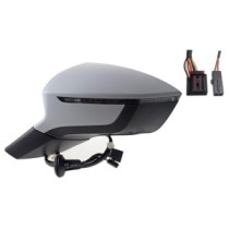 Achetez RÉTROVISEUR ÉLECTRIQUE CHAUFFANT GAUCHE RÉTRACTABLE AVEC CLIGNOTANT AVEC ANGLE MORT CONVEXE 9+2 BROCHES SEAT SEAT ATECA 