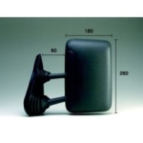 Compra RETROVISOR IZQUIERDO MANUAL (BRAZO CORTO) IVECO IVECO DAILY 96- al mejor precio en todocarrocería.com