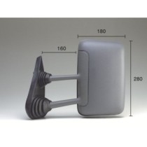 Compra RETROVISOR IZQUIERDO MANUAL (BRAZO LARGO) IVECO IVECO DAILY 90- al mejor precio en todocarrocería.com