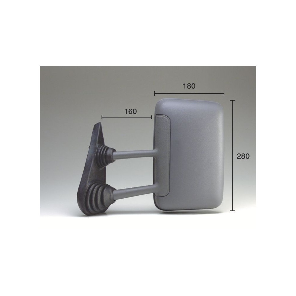 Compra RETROVISOR IZQUIERDO MANUAL (BRAZO LARGO) IVECO IVECO DAILY 90- al mejor precio en todocarrocería.com