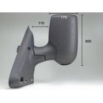 Compra RETROVISOR IZQUIERDO MANUAL BRAZO CORTO FORD FORD TRANSIT 00- al mejor precio en todocarrocería.com