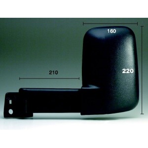 Compra RETROVISOR IZQUIERDO MANUAL BRAZO LARGO FORD FORD TRANSIT 86- al mejor precio en todocarrocería.com