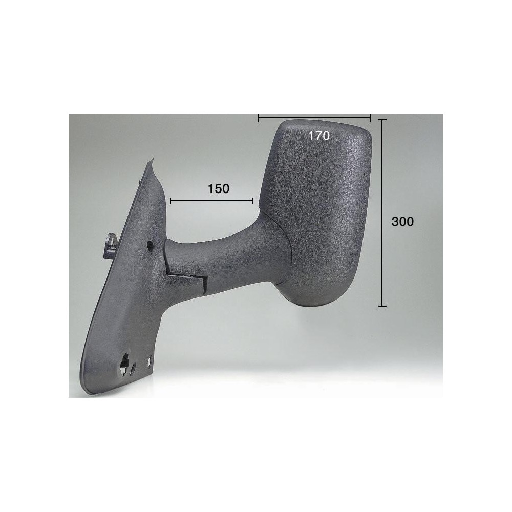 Compra RETROVISOR IZQUIERDO MANUAL BRAZO LARGO FORD FORD TRANSIT 00- al mejor precio en todocarrocería.com