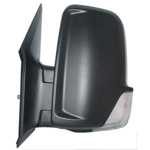 Compra RETROVISOR IZQUIERDO MANUAL C/PIS BRAZO CORTO VW MERCEDES SPRINTER/LT/CRAFTER 06- al mejor precio en todocarrocería.com