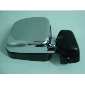 Compra RETROVISOR IZQUIERDO MANUAL CROMADO TOYOTA TOYOTA HILUX LN145 98- al mejor precio en todocarrocería.com