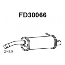 Achetez SILENCIEUX ARRIÈRE FORD FIESTA 1.2/1.3/1.4 02- au meilleur prix sur todocarrocería.com.