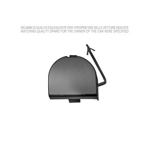 Compra TAPA REMOLQUE PARAGOLPES TRASERO P/P FIAT FIAT 500 07- al mejor precio en todocarrocería.com