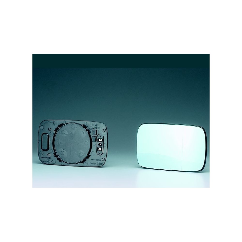 Compra CRISTAL RETROVISOR DERECHO CONVEXO TÉRMICO AZUL BMW BMW E36 91-/E34 92- al mejor precio en todocarrocería.com